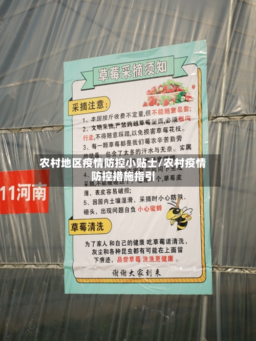 农村地区疫情防控小贴士/农村疫情防控措施指引-第2张图片
