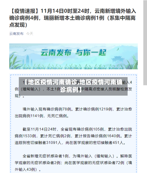 【地区疫情河南确诊,地区疫情河南确诊病例】-第2张图片