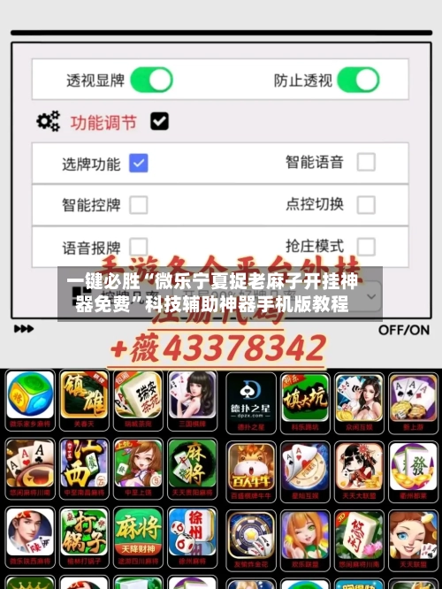 一键必胜“微乐宁夏捉老麻子开挂神器免费	”科技辅助神器手机版教程-第2张图片