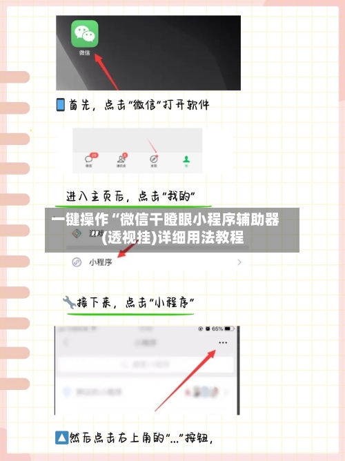 一键操作“微信干瞪眼小程序辅助器 ”(透视挂)详细用法教程-第2张图片