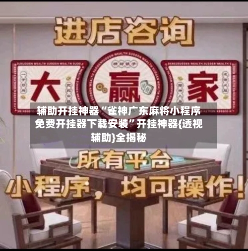 辅助开挂神器“雀神广东麻将小程序免费开挂器下载安装	”开挂神器{透视辅助}全揭秘-第3张图片