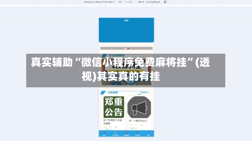 真实辅助“微信小程序免费麻将挂	”(透视)其实真的有挂-第2张图片