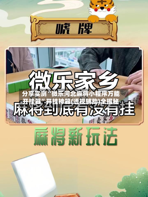 分享实测“微乐河北麻将小程序万能开挂器”开挂神器{透视辅助}全揭秘-第2张图片