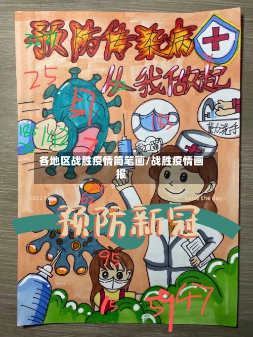 各地区战胜疫情简笔画/战胜疫情画报-第2张图片