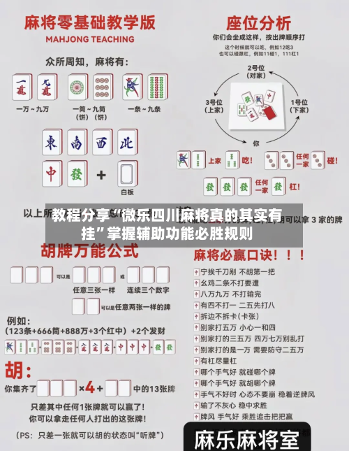 教程分享“微乐四川麻将真的其实有挂”掌握辅助功能必胜规则-第3张图片