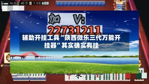 辅助开挂工具“陕西微乐三代万能开挂器	”其实确实有挂-第3张图片