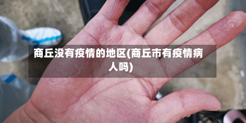 商丘没有疫情的地区(商丘市有疫情病人吗)