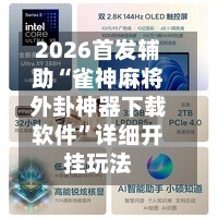 2026首发辅助“雀神麻将外卦神器下载软件”详细开挂玩法