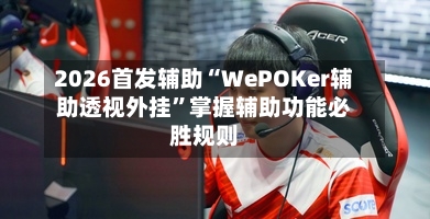 2026首发辅助“WePOKer辅助透视外挂”掌握辅助功能必胜规则-第2张图片