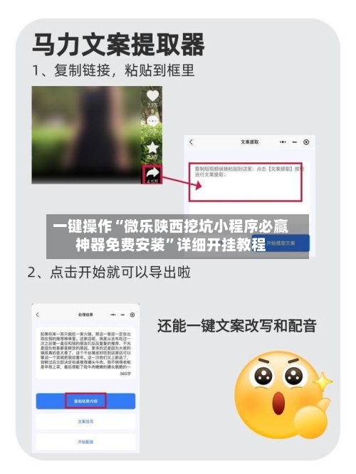 一键操作“微乐陕西挖坑小程序必赢神器免费安装”详细开挂教程-第3张图片