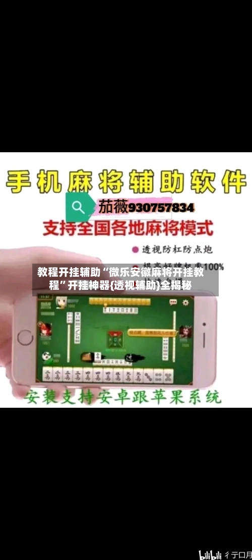 教程开挂辅助“微乐安徽麻将开挂教程	”开挂神器{透视辅助}全揭秘-第3张图片