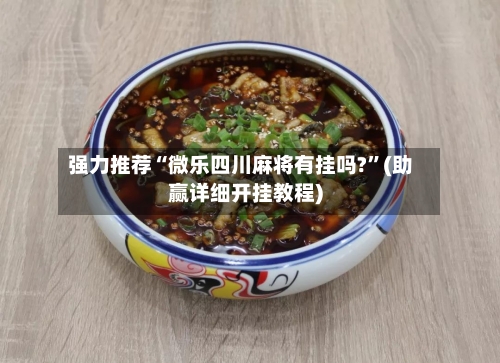 强力推荐“微乐四川麻将有挂吗?”(助赢详细开挂教程)-第2张图片