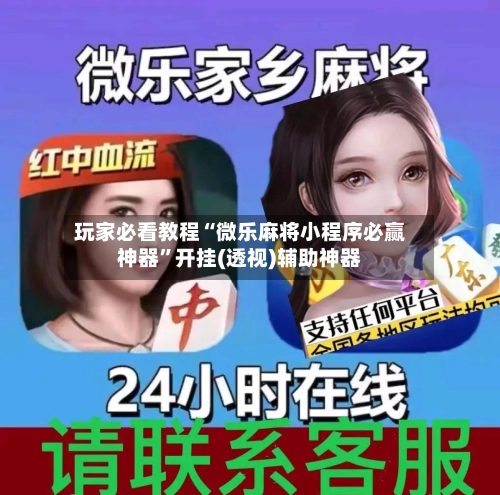玩家必看教程“微乐麻将小程序必赢神器	”开挂(透视)辅助神器-第2张图片