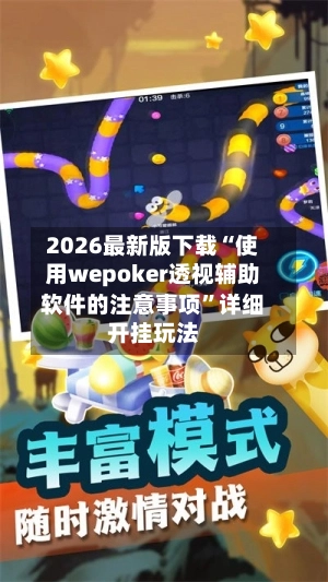 2026最新版下载“使用wepoker透视辅助软件的注意事项	”详细开挂玩法-第2张图片
