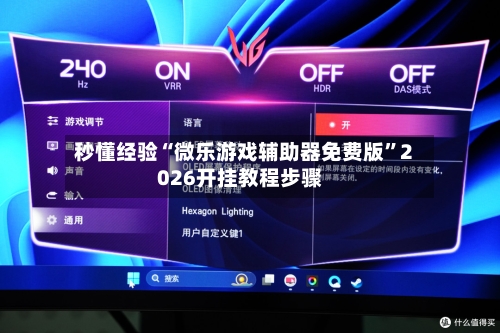 秒懂经验“微乐游戏辅助器免费版”2026开挂教程步骤-第2张图片