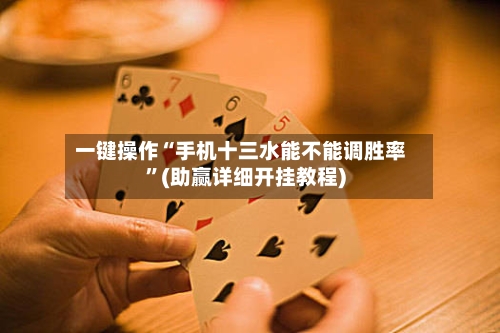 一键操作“手机十三水能不能调胜率”(助赢详细开挂教程)-第3张图片