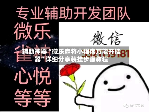 辅助神器“微乐麻将小程序万能开挂器”详细分享装挂步骤教程-第3张图片