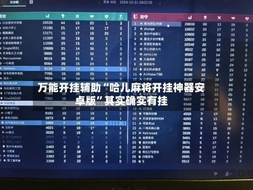 万能开挂辅助“哈儿麻将开挂神器安卓版”其实确实有挂-第2张图片