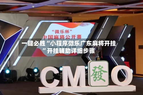 一键必胜“小程序微乐广东麻将开挂”开挂辅助详细步骤-第2张图片