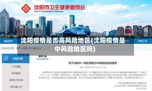 沈阳疫情是否高风险地区(沈阳疫情是中风险地区吗)