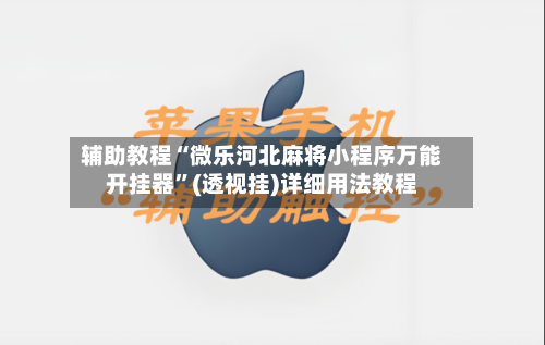 辅助教程“微乐河北麻将小程序万能开挂器	”(透视挂)详细用法教程-第3张图片