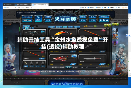 辅助开挂工具“金州水鱼透视免费”开挂(透视)辅助教程-第2张图片