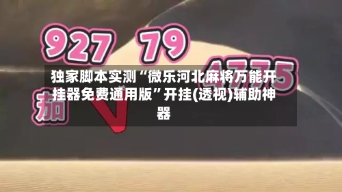 独家脚本实测“微乐河北麻将万能开挂器免费通用版	”开挂(透视)辅助神器-第2张图片