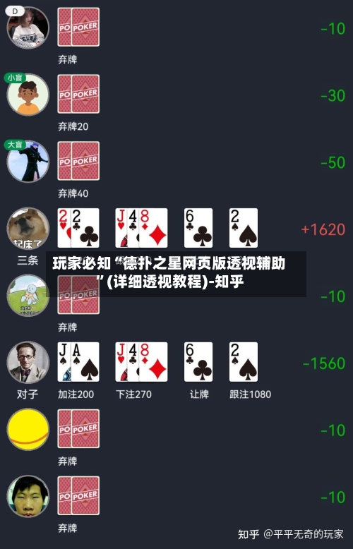 玩家必知“德扑之星网页版透视辅助”(详细透视教程)-知乎-第2张图片