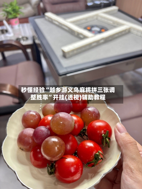 秒懂经验“越乡游义乌麻将拼三张调整胜率”开挂(透视)辅助教程-第2张图片