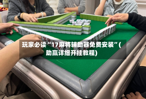 玩家必读“17麻将辅助器免费安装”(助赢详细开挂教程)-第3张图片