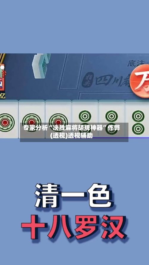 专家分析“决胜麻将胡牌神器	”作弊(透视)透视辅助-第2张图片