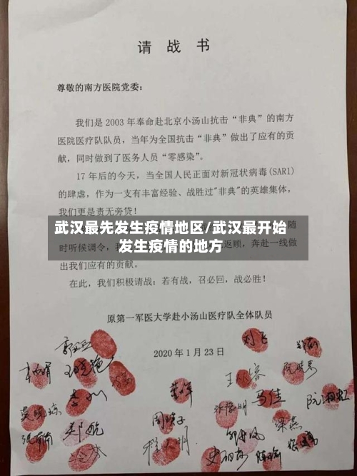 武汉最先发生疫情地区/武汉最开始发生疫情的地方-第3张图片