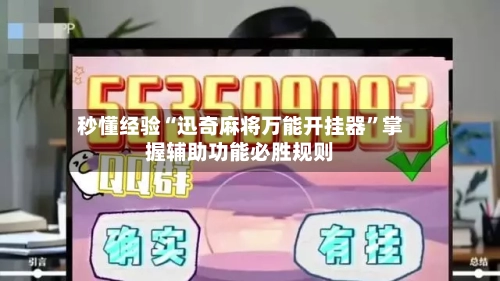 秒懂经验“迅奇麻将万能开挂器”掌握辅助功能必胜规则-第2张图片