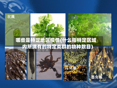 哪些是特定地区疫情(什么指特定区域内所拥有的特定类群的物种数目)