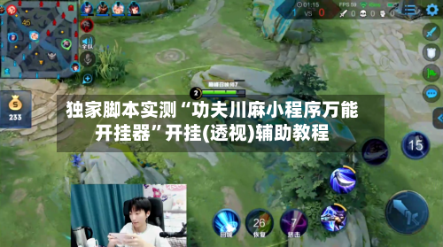 独家脚本实测“功夫川麻小程序万能开挂器”开挂(透视)辅助教程-第3张图片