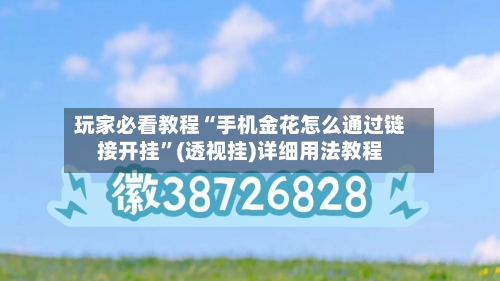 玩家必看教程“手机金花怎么通过链接开挂	”(透视挂)详细用法教程-第2张图片