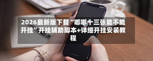 2026最新版下载“嘟嘟十三张能不能开挂”开挂辅助脚本+详细开挂安装教程-第2张图片
