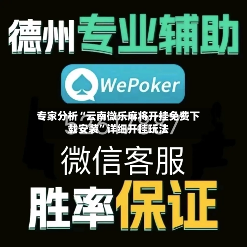 专家分析“云南微乐麻将开挂免费下载安装”详细开挂玩法