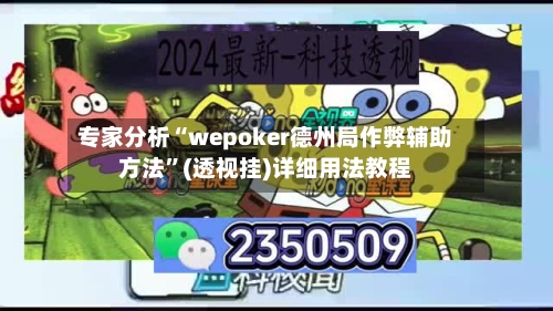专家分析“wepoker德州局作弊辅助方法	”(透视挂)详细用法教程-第2张图片