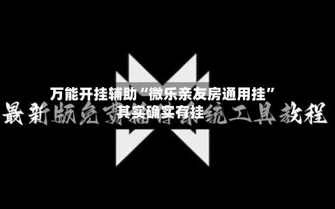 万能开挂辅助“微乐亲友房通用挂”其实确实有挂-第2张图片