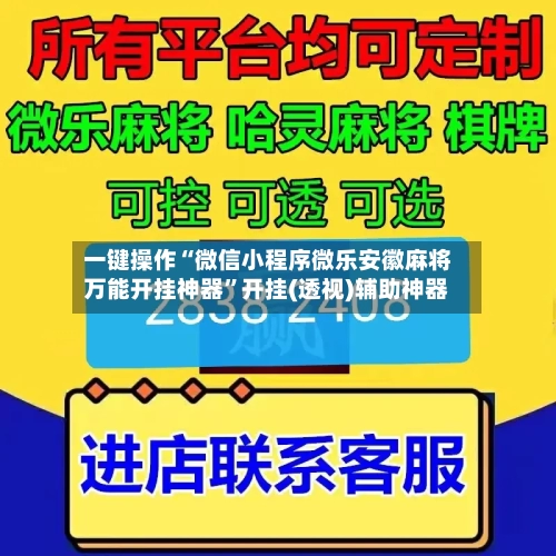 一键操作“微信小程序微乐安徽麻将万能开挂神器”开挂(透视)辅助神器-第2张图片