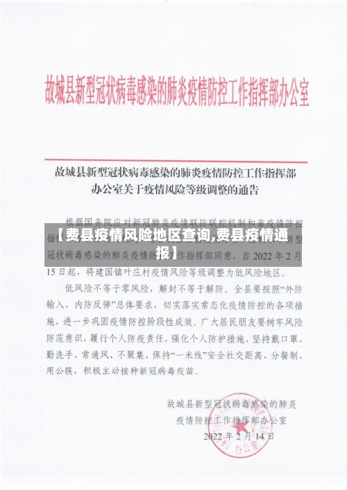 【费县疫情风险地区查询,费县疫情通报】-第2张图片