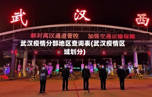武汉疫情分部地区查询表(武汉疫情区域划分)-第2张图片