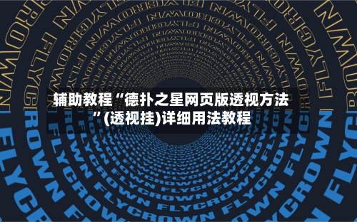 辅助教程“德扑之星网页版透视方法”(透视挂)详细用法教程-第2张图片