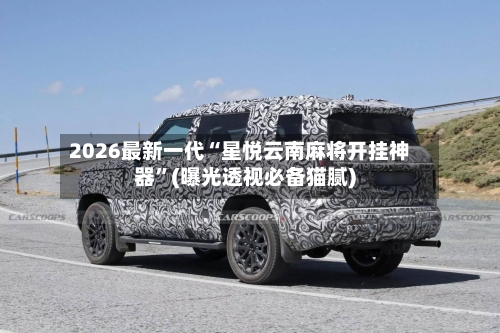 2026最新一代“星悦云南麻将开挂神器”(曝光透视必备猫腻)