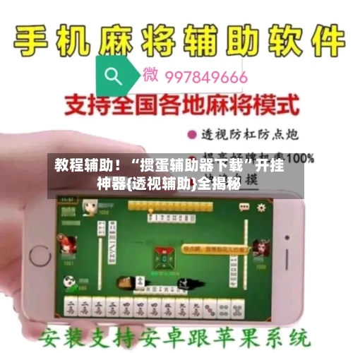 教程辅助！“掼蛋辅助器下载”开挂神器{透视辅助}全揭秘-第2张图片