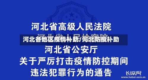 河北各地区疫情补助/河北防疫补助-第2张图片