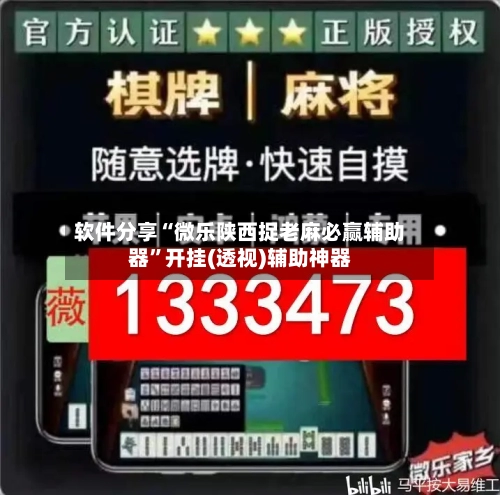 软件分享“微乐陕西捉老麻必赢辅助器”开挂(透视)辅助神器-第2张图片