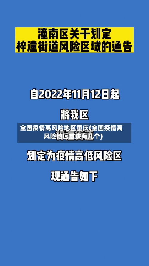全国疫情高风险地区重庆(全国疫情高风险地区重庆有几个)