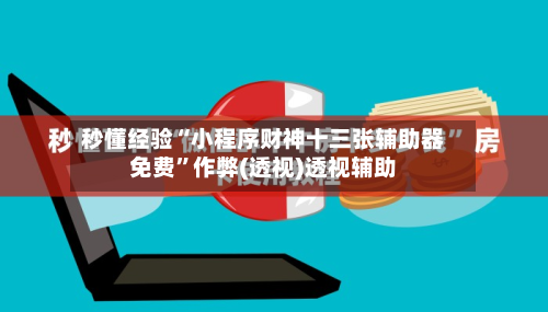 秒懂经验“小程序财神十三张辅助器免费”作弊(透视)透视辅助-第3张图片